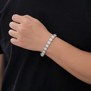 18K White Gold Bracelet